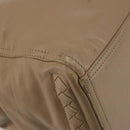 BOTTEGA VENETA INTRECCIATO Tote Bag Leather Beige Auth 192298-15
