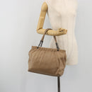 BOTTEGA VENETA INTRECCIATO Tote Bag Leather Beige Auth 192298-22