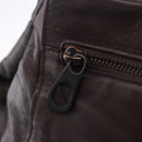 BOTTEGA VENETA Hand Bag Leather Brown Auth 192299-17