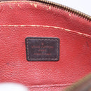 LOUIS VUITTON Damier Ebene Pochette Cosmetic PM Pouch N47516 LV Auth 192303-9