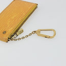 LOUIS VUITTON Epi Pochette Cles Coin Purse Yellow M63809 LV Auth 192306-8