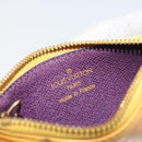 LOUIS VUITTON Epi Pochette Cles Coin Purse Yellow M63809 LV Auth 192306-9