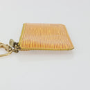 LOUIS VUITTON Epi Pochette Cles Coin Purse Yellow M63809 LV Auth 192306-4