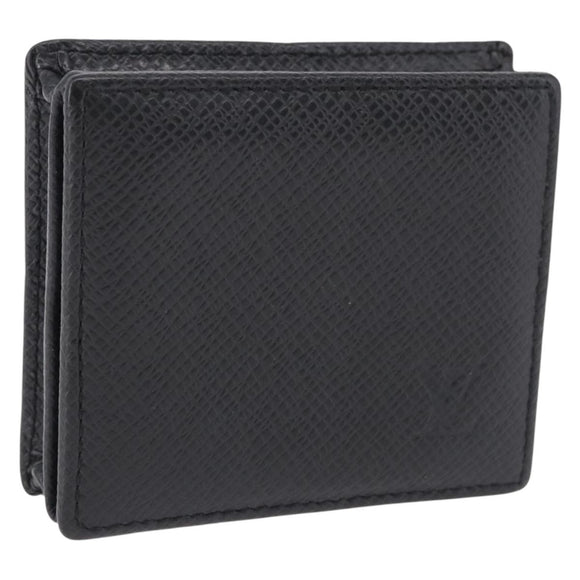 LOUIS VUITTON Epi Porte Monnaie Boite Coin Purse Ardoise M30382 LV Auth 192308A