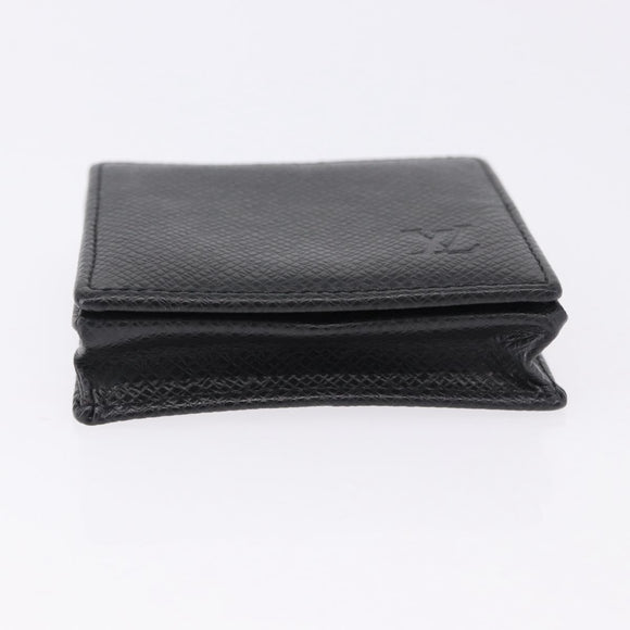 LOUIS VUITTON Epi Porte Monnaie Boite Coin Purse Ardoise M30382 LV Auth 192308A