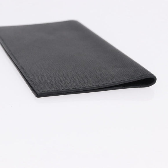 HERMES Agenda Vision Day Planner Cover Leather Black Auth 192309V