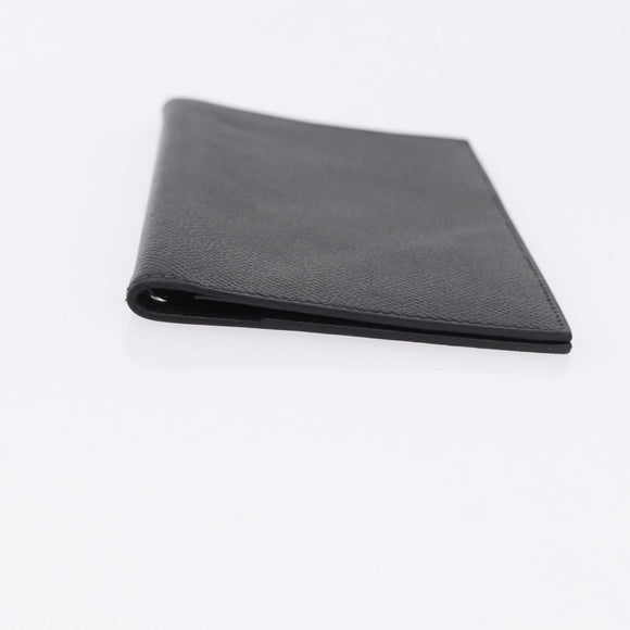 HERMES Agenda Vision Day Planner Cover Leather Black Auth 192309V