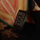 HERMES Carre90 Scarf Silk ""Cosmogonie Apache"" Brown Black Auth 192369M-23