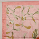 HERMES Carre90 Scarf Silk Pink Green Auth 192370M-14