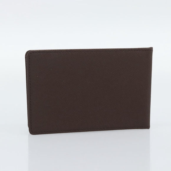 LOUIS VUITTON Taiga Billfold Card Case 2 Set Epicea Grizzly LV Auth 192414