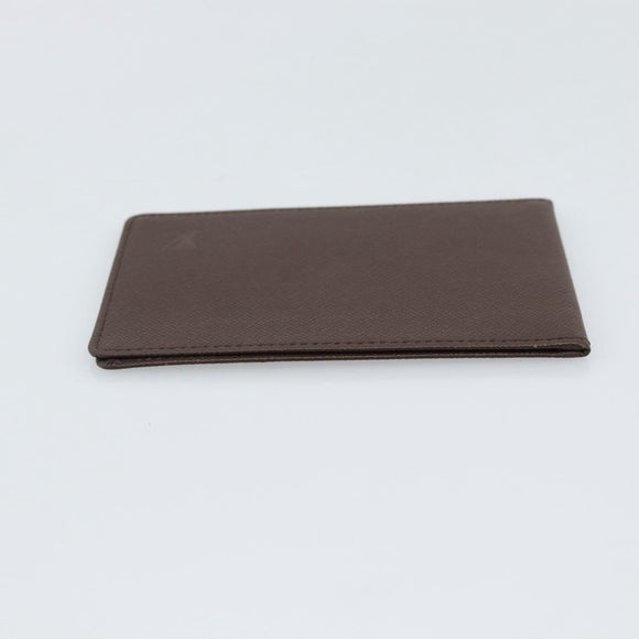 LOUIS VUITTON Taiga Billfold Card Case 2 Set Epicea Grizzly LV Auth 192414