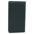LOUIS VUITTON Taiga Billfold Card Case 2 Set Epicea Grizzly LV Auth 192414-3