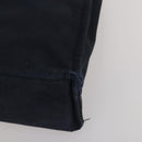 HERMES Fourre Tout MM Hand Bag Canvas 2 Set Navy Orange Auth 192416-16