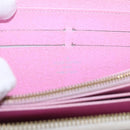 LOUIS VUITTON Monogram Multicolor Zippy Wallet White M60241 LV Auth 192417-15