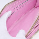 LOUIS VUITTON Monogram Multicolor Zippy Wallet White M60241 LV Auth 192417-17