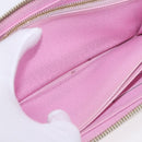 LOUIS VUITTON Monogram Multicolor Zippy Wallet White M60241 LV Auth 192417-18