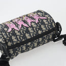 Christian Dior Trotter Canvas Shoulder Bag Navy Auth 192430M-6