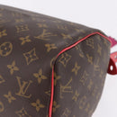 LOUIS VUITTON Monogram Totem Speedy 30 Hand Bag M41665 LV Auth 192431SV-15