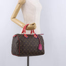 LOUIS VUITTON Monogram Totem Speedy 30 Hand Bag M41665 LV Auth 192431SV-23