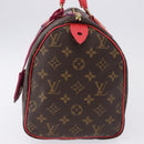 LOUIS VUITTON Monogram Totem Speedy 30 Hand Bag M41665 LV Auth 192431SV-3