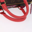 LOUIS VUITTON Monogram Totem Speedy 30 Hand Bag M41665 LV Auth 192431SV-7