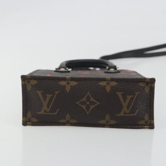 LOUIS VUITTON Monogram Fall in Love Petit Sac Plat Bag 2way M80839 Auth 192433M