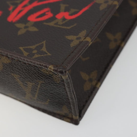 LOUIS VUITTON Monogram Fall in Love Petit Sac Plat Bag 2way M80839 Auth 192433M