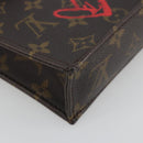 LOUIS VUITTON Monogram Fall in Love Petit Sac Plat Bag 2way M80839 Auth 192433M-16