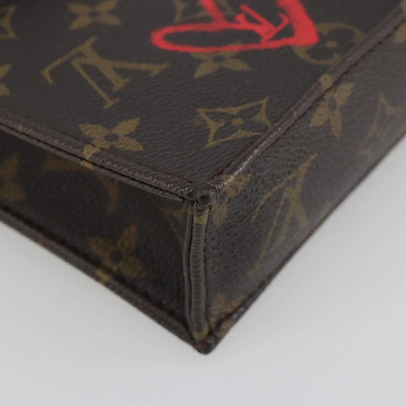 LOUIS VUITTON Monogram Fall in Love Petit Sac Plat Bag 2way M80839 Auth 192433M