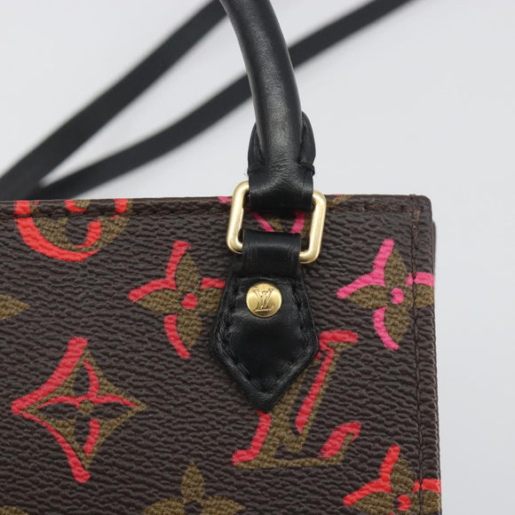 LOUIS VUITTON Monogram Fall in Love Petit Sac Plat Bag 2way M80839 Auth 192433M