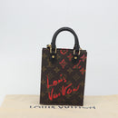 LOUIS VUITTON Monogram Fall in Love Petit Sac Plat Bag 2way M80839 Auth 192433M-24