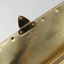 LOUIS VUITTON Suhari Emerble Shoulder Bag Leather Gold LV Auth 192434V-17