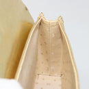LOUIS VUITTON Suhari Emerble Shoulder Bag Leather Gold LV Auth 192434V-20