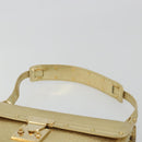LOUIS VUITTON Suhari Emerble Shoulder Bag Leather Gold LV Auth 192434V-9