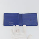 LOUIS VUITTON Taurillon Clemence Illusion Portefeuille Slender Auth 192437-10