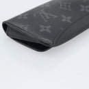 LOUIS VUITTON Monogram Eclipse Etui Lunette Woody Case GI0296 LV Auth 192438-11