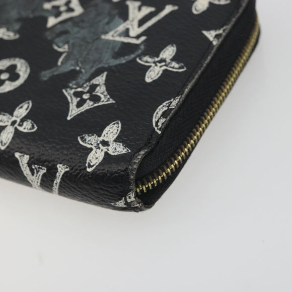 LOUIS VUITTON Catgram Zippy Coin Purse M63884 LV Auth 192439A