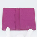 LOUIS VUITTON Epi Organizer De Poch Card Case Wine Red LV Auth 192440A-8