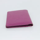 LOUIS VUITTON Epi Organizer De Poch Card Case Wine Red LV Auth 192440A-5