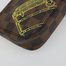 LOUIS VUITTON Damier Ebene Trunk Mini Pochette Accessoires N41433 Auth 192441A-16