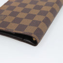 LOUIS VUITTON Damier Ebene Agenda PM Day Planner Cover R20700 LV Auth 192442-10