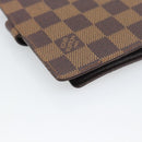 LOUIS VUITTON Damier Ebene Agenda PM Day Planner Cover R20700 LV Auth 192442-11
