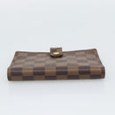 LOUIS VUITTON Damier Ebene Agenda PM Day Planner Cover R20700 LV Auth 192442-5
