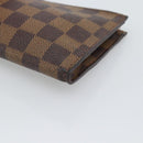 LOUIS VUITTON Damier Ebene Marais Pouch LV Auth 192443-15