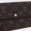 LOUIS VUITTON Monogram Portefeuille Sarah Long Wallet M61734 LV Auth 192444-17