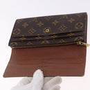 LOUIS VUITTON Monogram Portefeuille Sarah Long Wallet M61734 LV Auth 192444-18