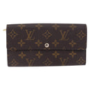 LOUIS VUITTON Monogram Portefeuille Sarah Long Wallet M61734 LV Auth 192444-13