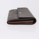 LOUIS VUITTON Monogram Portefeuille Sarah Long Wallet M61734 LV Auth 192444-3