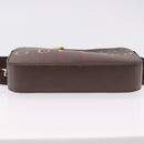 GUCCI Waist Bag Leather Brown Gold 602695 527066 Auth 192452V-10