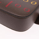 GUCCI Waist Bag Leather Brown Gold 602695 527066 Auth 192452V-12